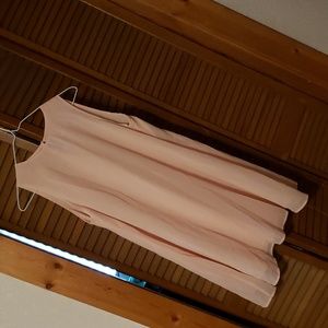 Simple sheer- lined dress sz M